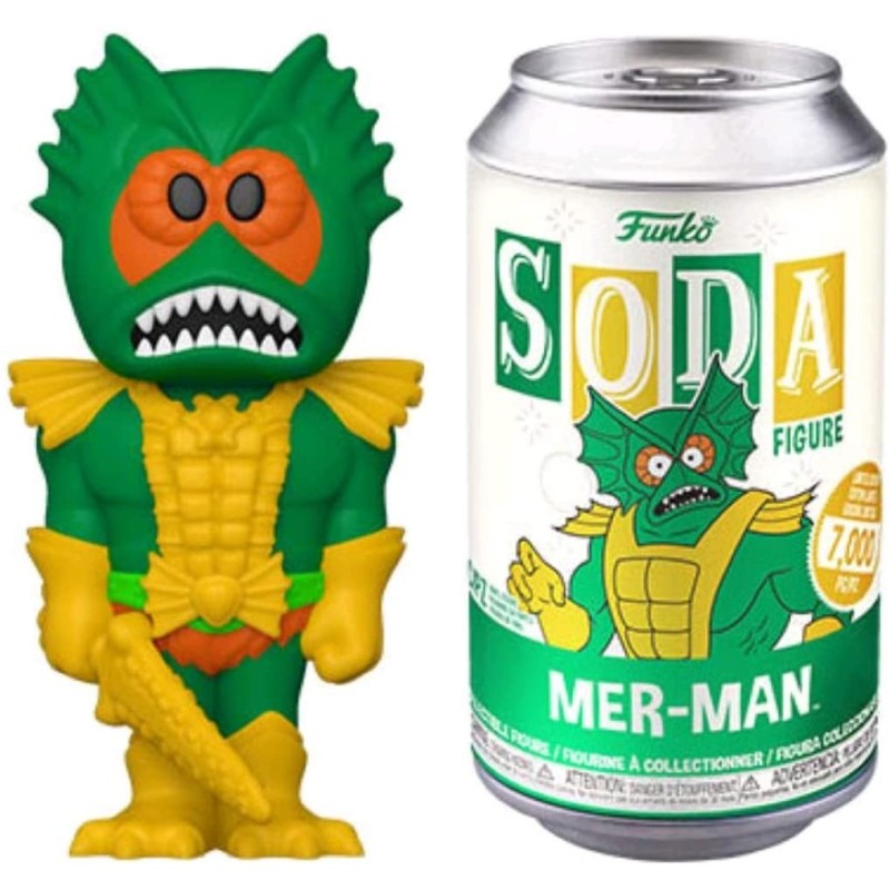 Figura Vynil Soda Mer-Man Masters of the Universe (Edición Limitada 7000 uds)