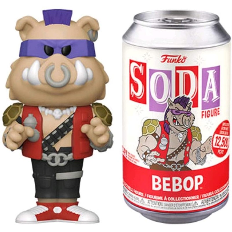 Figura Vynil Soda Bebop Tortugas Ninja (Edición Limitada 12500 uds)