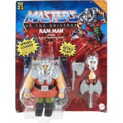 Figura Articulada Ram Man + Cómic Master of the Universe Deluxe
