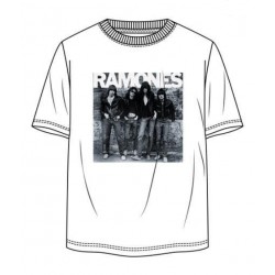 Camiseta Blanca Ramones