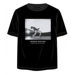 Camiseta Negra Freddie Mercury Queen