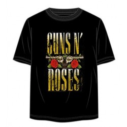 Camiseta Negra Guns N' Roses