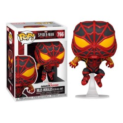 Figura POP Miles Morales Strike Suit Spider-Man Gamerverse Marvel