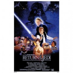 Poster El Retorno del Jedi Star Wars 61 x 91,5 cm