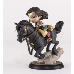 Figura QFig Max Wonder Woman en Caballo 15 cm DC