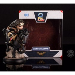 Figura QFig Max Wonder Woman en Caballo 15 cm DC