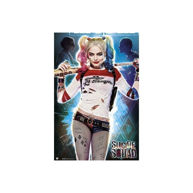 Poster Harley Quinn Daddys Lil Monster Suicide Squad DC 61 x 91,5 cm