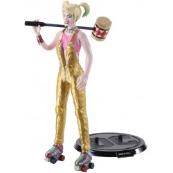 Figura Flexible Harley Quinn Bendyfig 19 cm DC