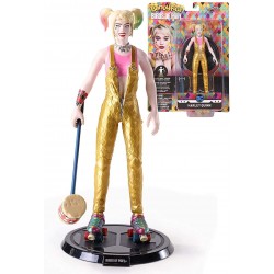 Figura Flexible Harley Quinn Bendyfig 19 cm DC