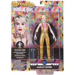 Figura Flexible Harley Quinn Bendyfig 19 cm DC