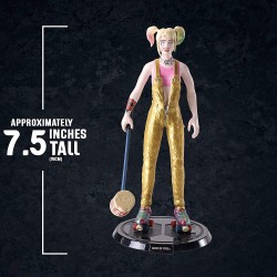 Figura Flexible Harley Quinn Bendyfig 19 cm DC