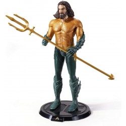 Figura Flexible Aquaman Bendyfig 19 cm DC