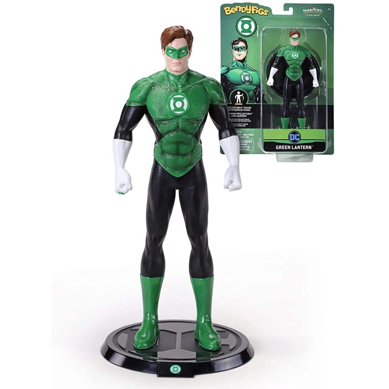 Figura Flexible Linterna Verde Bendyfig 19 cm DC Figura Flexible Linterna Verde Bendyfig 19 cm DC
