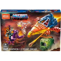 Mega Construx Panthor en Point Dread Masters of the Universe Origins Mattel