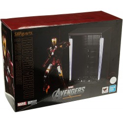 Figura Iron Man Mark VII y Set de Armaduras Marvel