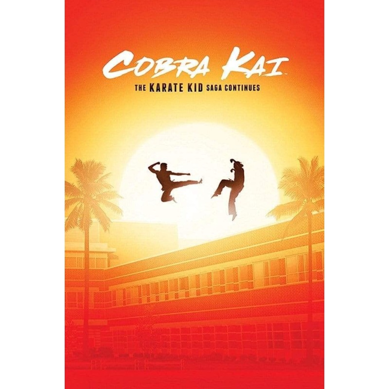 Poster Cobra Kai The Karate Kid Saga 61 x 91,5 cm