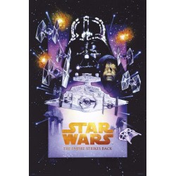 Poster Star Wars The Empire Strikes Back Edición Especial 61 x 91,5 cm