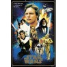 Poster Star Wars 40 Aniversario Heroes 61 x 91,5 cm