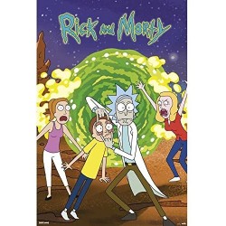 Poster Rick y Morty Portal 61 x 91,5 cm