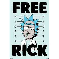 Poster Rick y Morty Free Rick 61 x 91,5 cm