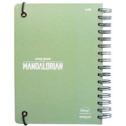 Cuaderno Tapa Forrada A5 Bullet Star Wars The Mandalorian