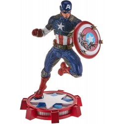 Estatua Nuevo Capitán América Luchando 25 cm Marvel Diamond Gallery