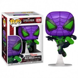 Figura POP Miles Morales Traje Verde y Morado Spider-Man Gamerverse Marvel