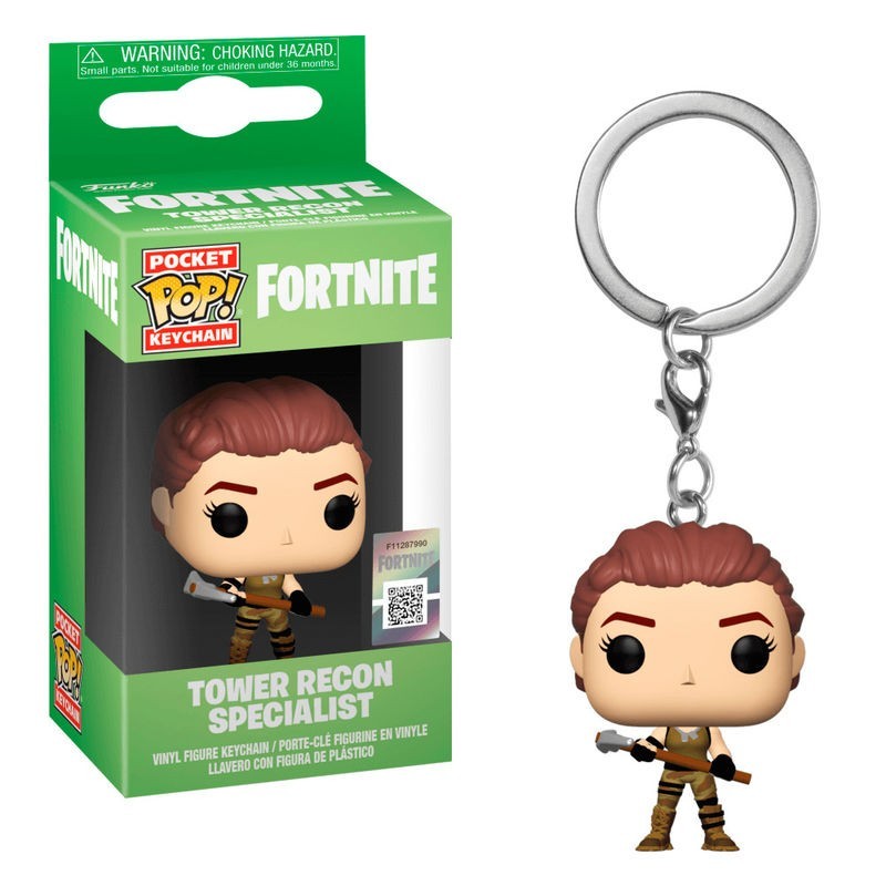 Llavero Pocket POP! Fortnite Tower Recon Specialist