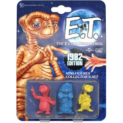 Set 3 Mini Figuras E.T. Color Ed. 1982