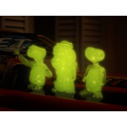 Set 3 Mini Figuras E.T. Glowing Ed. 1982