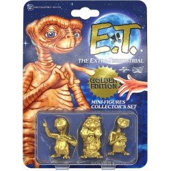 Set 3 Mini Figuras E.T. Golden Ed.