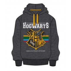 Sudadera Gris Hogwarts Harry Potter