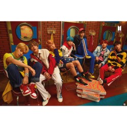 Poster BTS Pizza 61 x 91,5 cm