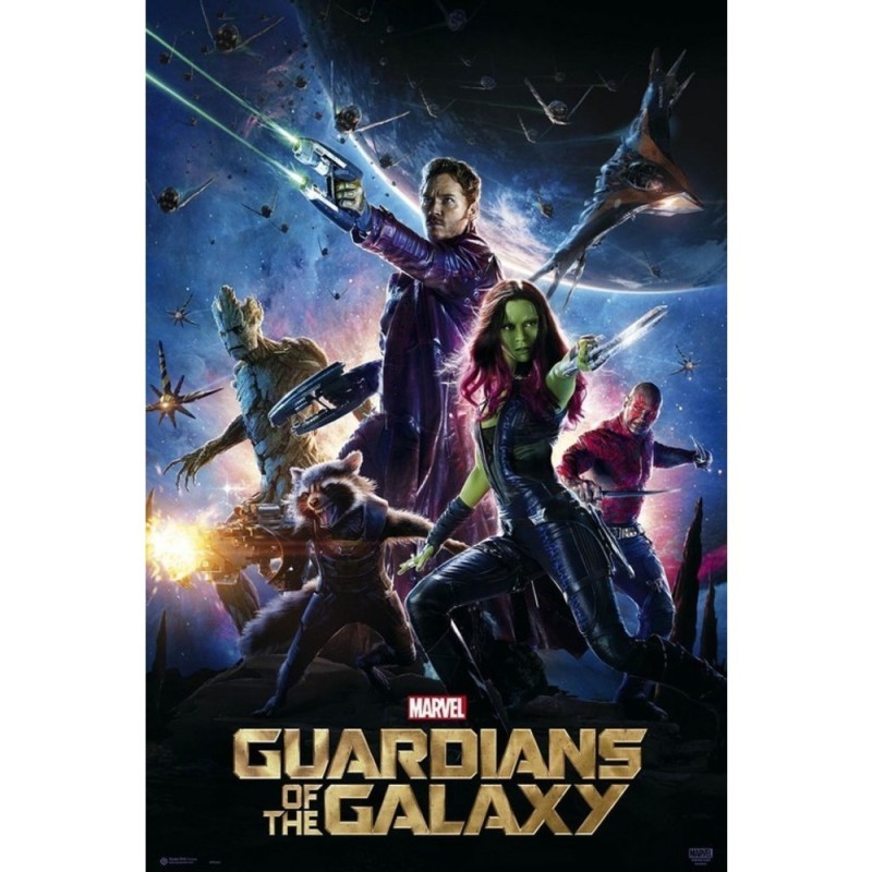Poster Guardianes de la Galaxia Marvel 61 x 91,5 cm