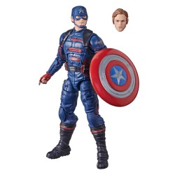 Figura Articulada Capitán América The Falcon and the Winter Soldier 15 cm Marvel Legends