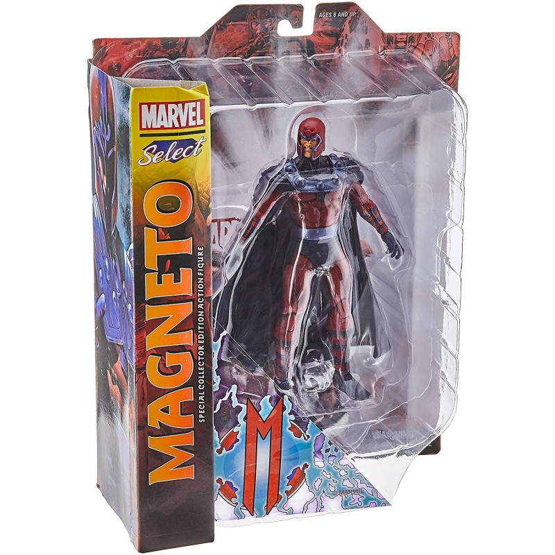 Figurine Diamond Marvel Select Magneto Maître du Magnétisme 18 cm