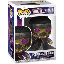 Figura POP T'Challa Star-Lord What If...? Marvel