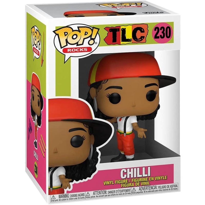 Figura POP Chilli Gorra Roja TLC Rocks