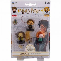 Pack 3 Sellos Figuras 5 cm Harry Potter