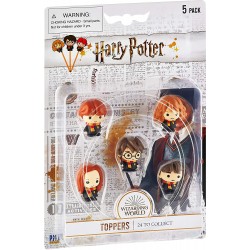Pack 5 Sellos Harry, Ron , Hermione, Ginny y Neville Harry Potter