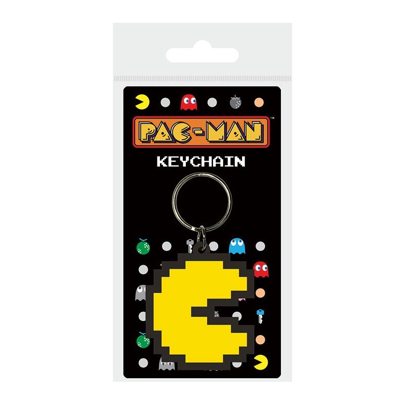 Llavero Goma Pixel Pac-Man