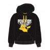 Sudadera con Capucha Negra Pikachu Pokemon