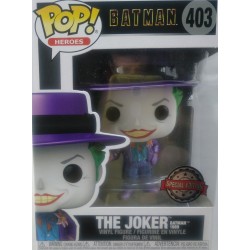 Pack Camiseta y Pop Joker Edición especial de 1989 de Funko