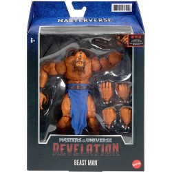 Figura Articulada Beast Man 18 cm Masters of the Universe Revelation