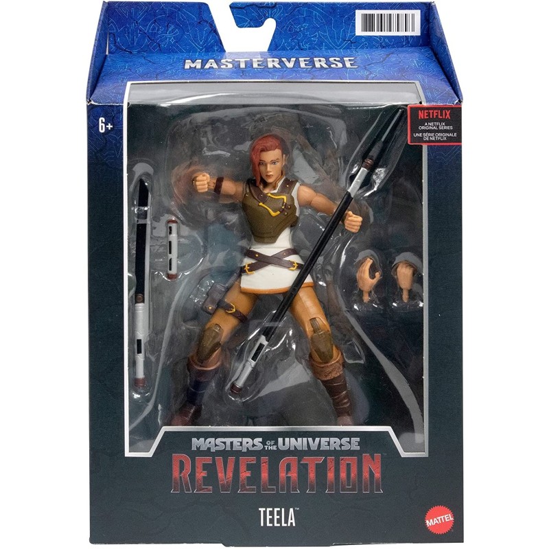 Figura Articulada Teela 18 cm Masters of the Universe Revelation