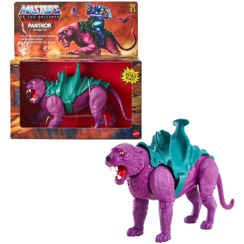 Figura Articulada Panthor Masters of the Universe Origins