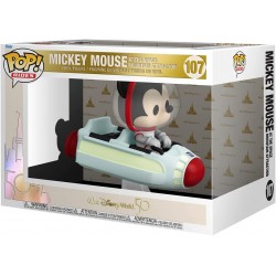 Figura POP Mickey Mouse montado en atracción espacial de Disney