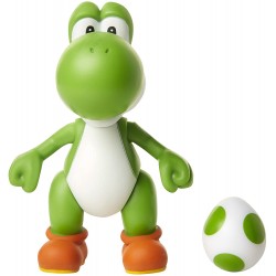 Figura Articulada Yoshi 12 cm con Huevo Super Mario