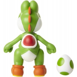 Figura Articulada Yoshi 12 cm con Huevo Super Mario