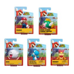 Figura Mario 6cm Wave Super Mario Nintendo